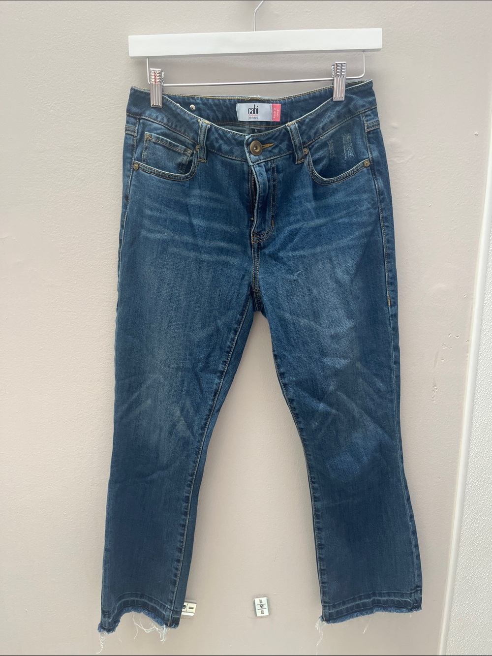 CAbi women’s kick it crop jeans